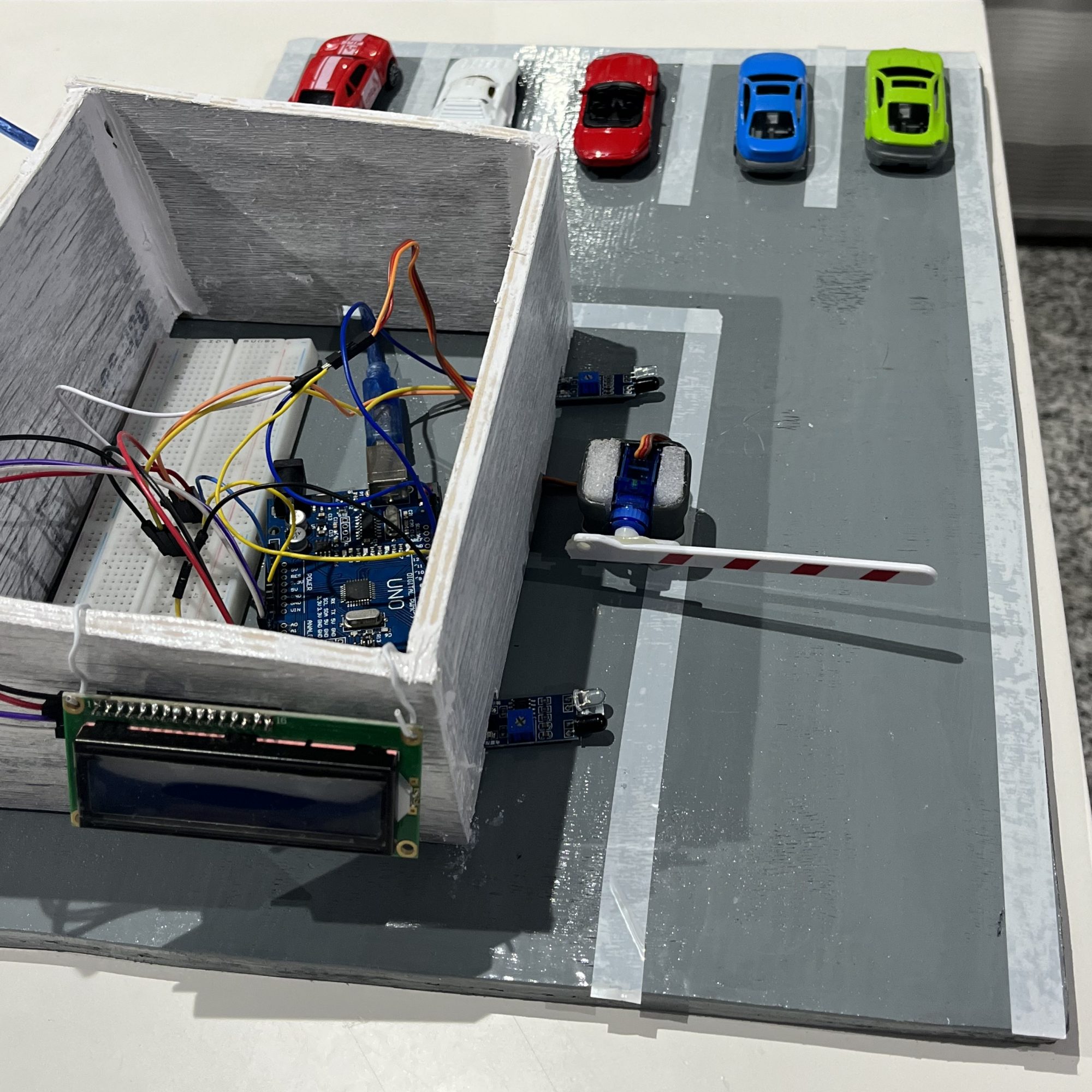Arduino Car Parking System - Smart Open Lab